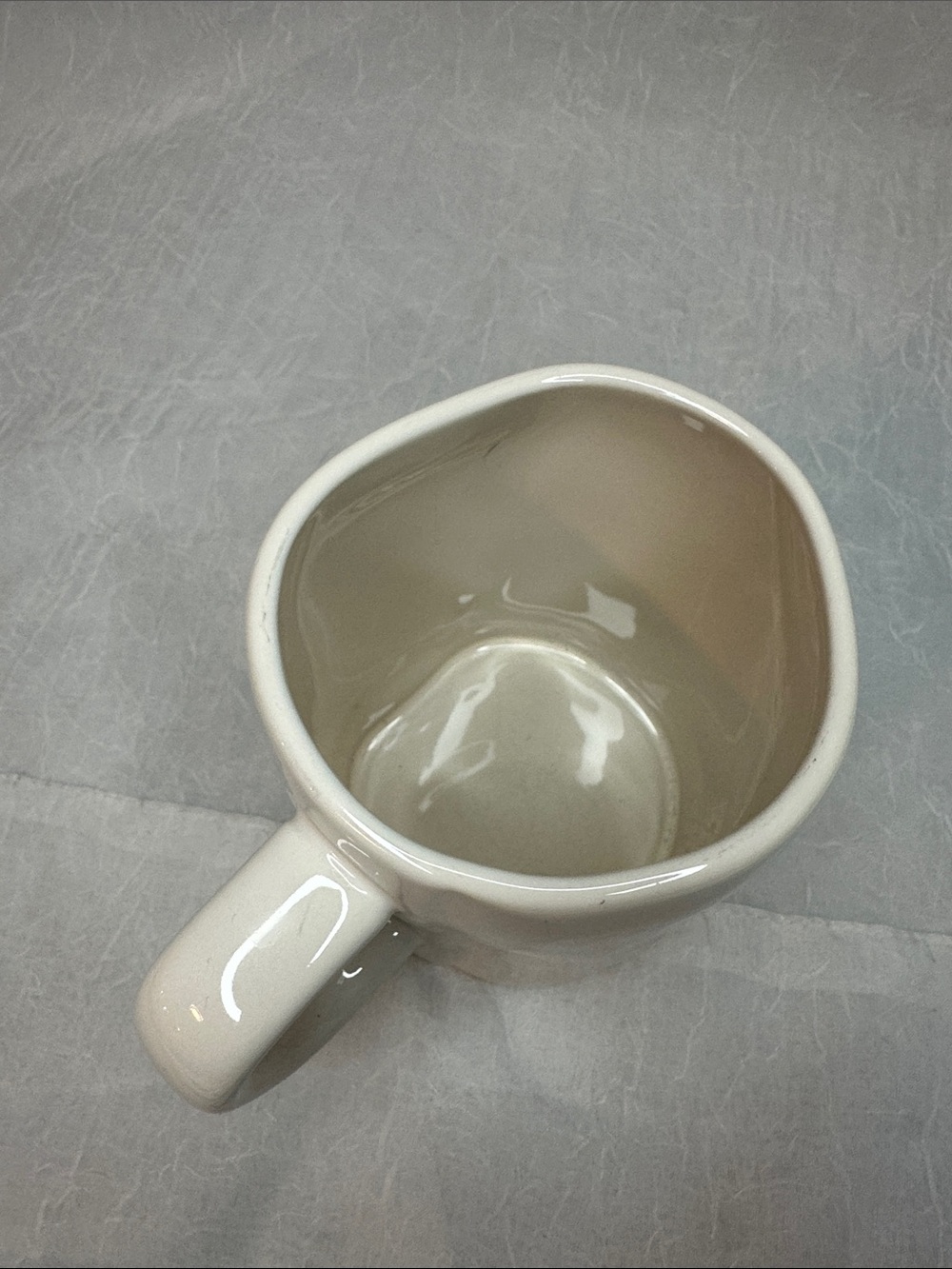 Rae Dunn White 'WOOF' Ceramic Coffee Mug - Home Dining - Picture 3 of 4